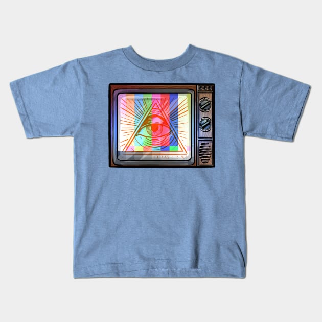 Got my eye on you Kids T-Shirt by corykerr